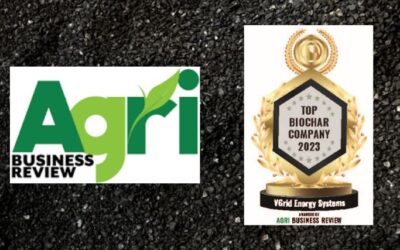 VGrid Named Top Biochar Company by Agri Business Review